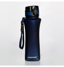 Бутылка для воды UZSpace One Touch Matte 500мл, синий