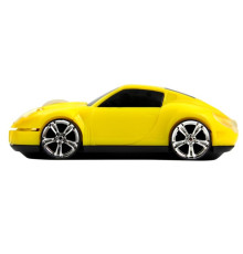Мышь машинка 'Lambo' желтая CBR MF-500 проводная в виде автомобиля rgini