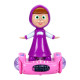  Игрушка интерактивная со светомузыкой Маша на гироскутере Balance Car Nasplus, фиолетовая